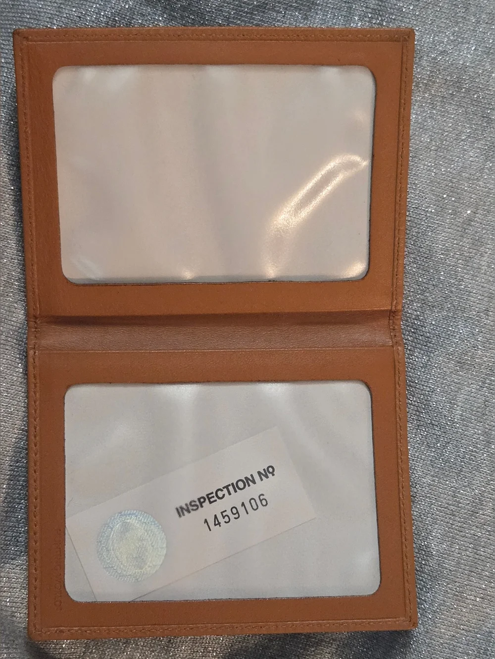 Vintage Hunting World Double ID Bifold Wallet – Black & Tan